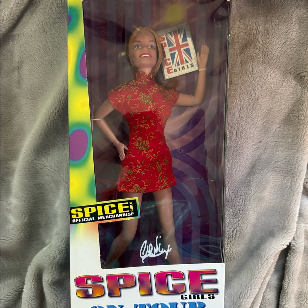 Ginger Spice Girls Doll in Red Dress